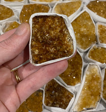 Load image into Gallery viewer, Citrine Clusters- Heat Treated