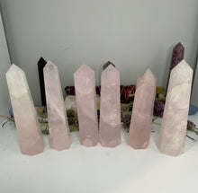 Load image into Gallery viewer, Rose Quartz Tower