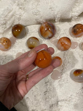 Load image into Gallery viewer, Carnelian Spheres