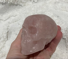 Load image into Gallery viewer, Rose Quartz Skull