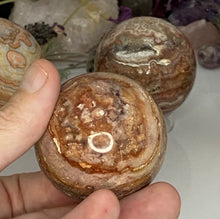 Load image into Gallery viewer, Crazy Lace Spheres- Indonesia