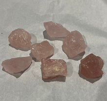 Load image into Gallery viewer, Rose Quartz Raw Pieces