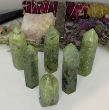 Load image into Gallery viewer, Prehnite Towers