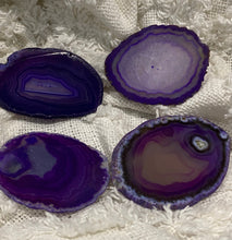 Load image into Gallery viewer, Agate Slice-Purple