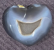 Load image into Gallery viewer, Druzy Agate Heart