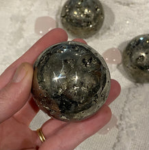 Load image into Gallery viewer, Pyrite Sphere