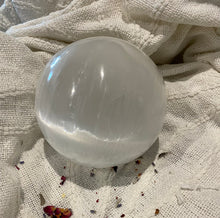 Load image into Gallery viewer, Selenite Sphere- 2.5 kg