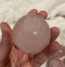 Load image into Gallery viewer, Rose Quartz Spheres