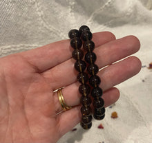 Load image into Gallery viewer, Smokey Quartz Bead Bracelet