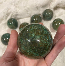 Load image into Gallery viewer, Chrysocolla Sphere