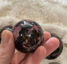 Load image into Gallery viewer, Rhodonite Spheres