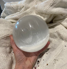 Load image into Gallery viewer, Selenite Sphere- 2.5 kg