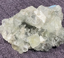 Load image into Gallery viewer, Apophyllite Cluster with Black Chalcedony