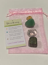 Load image into Gallery viewer, She’s on the Money- Prosperity Crystal Kit