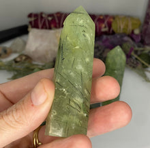 Load image into Gallery viewer, Prehnite Towers