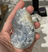 Load image into Gallery viewer, Small Celestite Egg