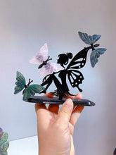 Load image into Gallery viewer, Fairy with 3 butterflies
