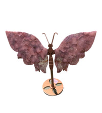 Load image into Gallery viewer, Pink Amethyst Butterfly- Small
