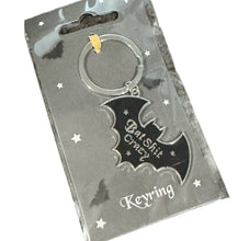 Load image into Gallery viewer, Bat Shit Crazy Keyring
