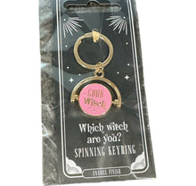 Load image into Gallery viewer, Which witch are you spinning Keyring
