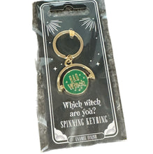 Load image into Gallery viewer, Which witch are you spinning Keyring
