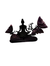 Load image into Gallery viewer, Yoga Lady with two butterflies
