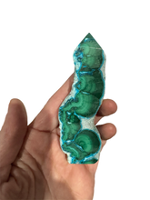 Load image into Gallery viewer, Chrysocolla and Malachite Tower
