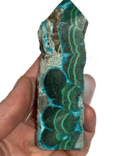 Load image into Gallery viewer, Chrysocolla and Malachite Tower
