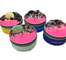 Load image into Gallery viewer, Limited Edition word crystal candle
