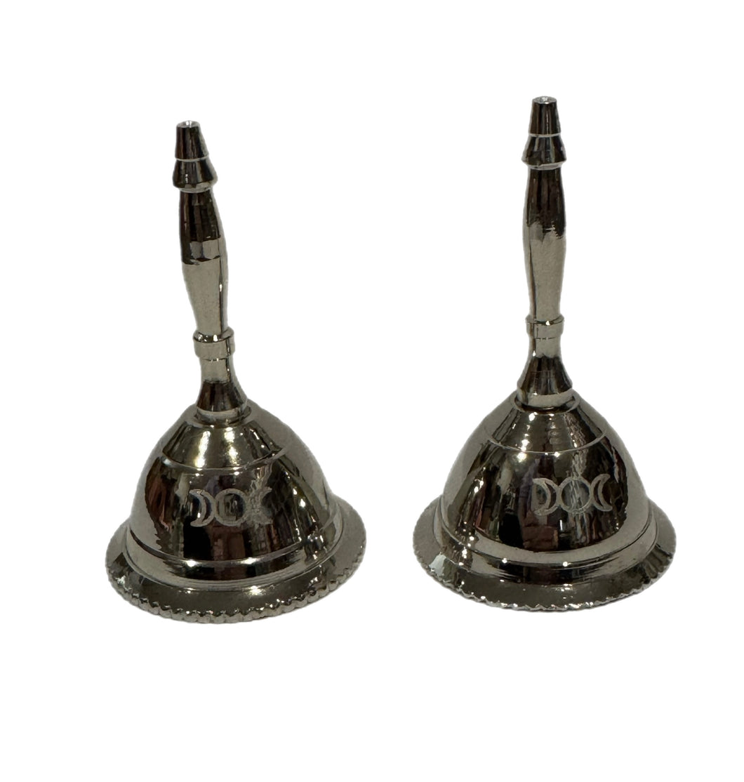 Triple Moon Mini Altar Bell