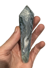 Load image into Gallery viewer, Moss Agate Wand
