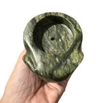 Load image into Gallery viewer, Green Jade Elephant Bowl/Tea Light Candle
