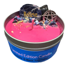 Load image into Gallery viewer, Limited Edition word crystal candle
