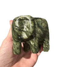 Load image into Gallery viewer, Green Jade Elephant Bowl/Tea Light Candle
