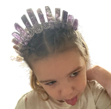 Load image into Gallery viewer, Amethyst Crystal Crown
