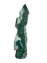 Load image into Gallery viewer, Chrysocolla and Malachite Tower
