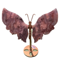 Load image into Gallery viewer, Pink Amethyst Butterfly- Small

