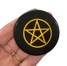 Load image into Gallery viewer, Pentagram Round Disc
