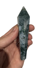 Load image into Gallery viewer, Moss Agate Wand
