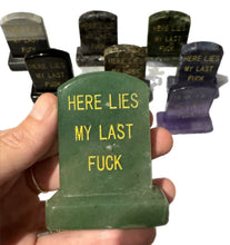 Load image into Gallery viewer, Here lies my last fu*k tombstone
