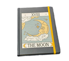 Load image into Gallery viewer, The Moon- Tarot- Blank Journal
