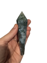 Load image into Gallery viewer, Moss Agate Wand
