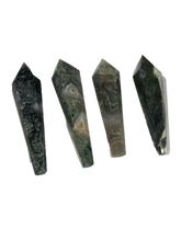 Load image into Gallery viewer, Moss Agate Wand
