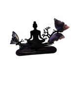 Load image into Gallery viewer, Yoga Lady with two butterflies
