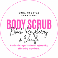 Load image into Gallery viewer, Black Raspberry Foaming Sugar Scrub

