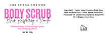 Load image into Gallery viewer, Black Raspberry Foaming Sugar Scrub
