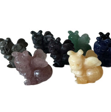 Load image into Gallery viewer, 4 cm Bee Crystal Carving
