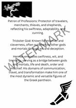 Load image into Gallery viewer, Book of Shadow pages: DEITY X3
