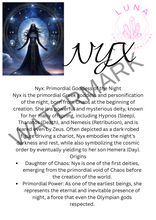 Load image into Gallery viewer, Book of Shadow pages: DEITY
