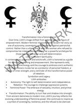 Load image into Gallery viewer, Book of Shadow pages: DEITY
